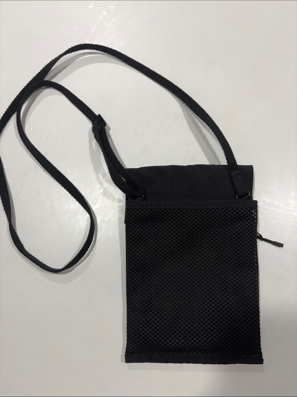Y-3 Yohji Yamamoto Adidas Black Crinkle Nylon  Crossbody Pouch, Unizex techware - Picture 8 of 11
